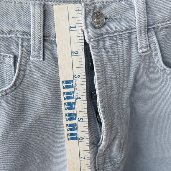 7 for all Mankind Light Blue Denim Women Shorts - Picture 8 of 11